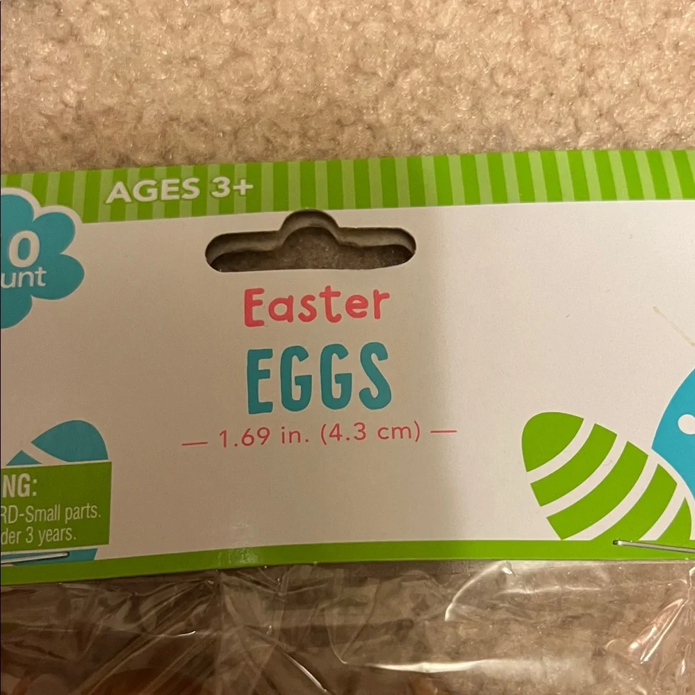 Target Easter Eggs Set - Brown, Orange, Pink, Green